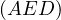 (AED  )  
