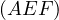 (AEF  )  