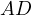 AD  